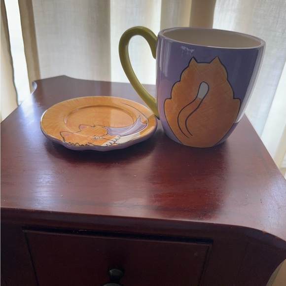 Clay Art Cat Design Mug and Saucer Set - Picture 9 of 16